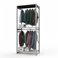 Стеллаж металлический ТСУ Универсал, 2500x1060x600 мм.Штанги: 2шт. Полки: метал. усил. 3 шт.