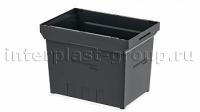 Вкладываемый контейнер KVR 6442 с усиленным дном темно-серый