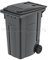 Мусорный контейнер 360 л серый