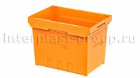 Вкладываемый контейнер KVR 6442 с усиленным дном оранжевый