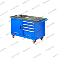 Верстак двухтумбовый на колесах TRIUMF-Medium