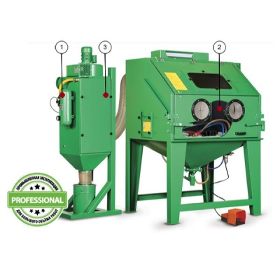 Кабина абразивоструйная ECO-120SLэжектор