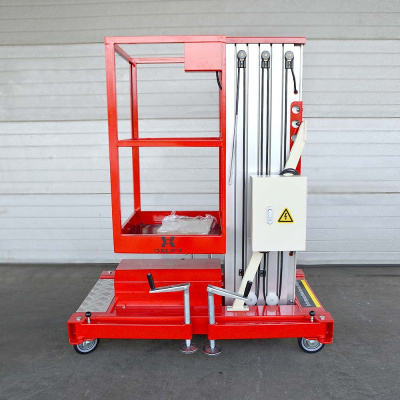Телескопический одномачтовый подъемник ZX-1-060 OXLIFT 6000 мм 125 кг