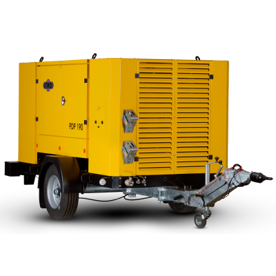 Компрессор передвижной ATMOS PDP 190 - 10 бар (ходовая часть на салазках)