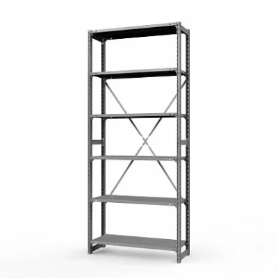 Стеллаж металлический ТСУ Универсал, 3000x1060x300 мм. Полки: метал. 6 шт.