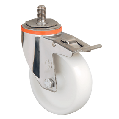 Нейлоновое колесо  EM05 ZKZ 80 F (INOX)