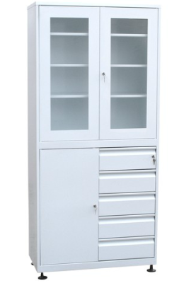 Шкаф для медикаментов с ящиками