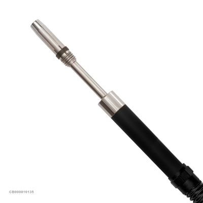 Горелка mig mag Abicor Binzel AUT 501 D WZ-0 5м (550 А, ⌀ 1,0-1,6 мм, 5 м, вода, прямой гусак)
